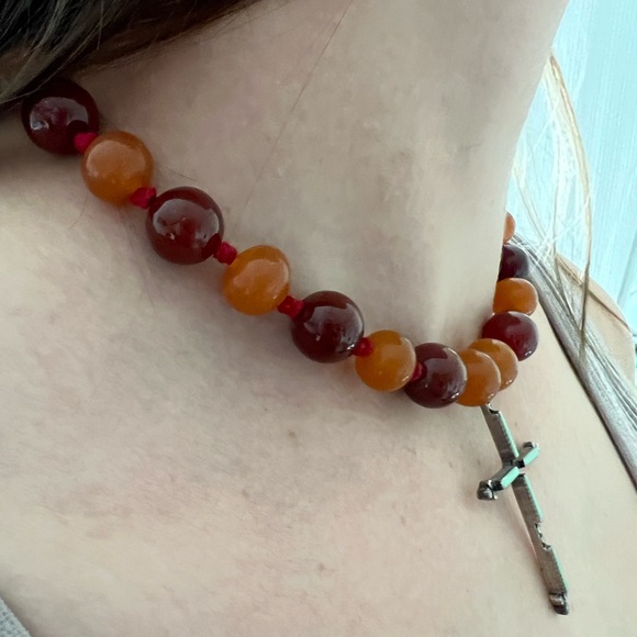 Lucky Brand cross necklace - Picture 3 of 6